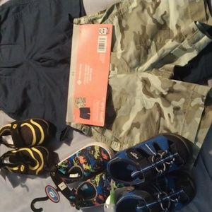 NWT Bundle of TODDLER Shorts and Shoes